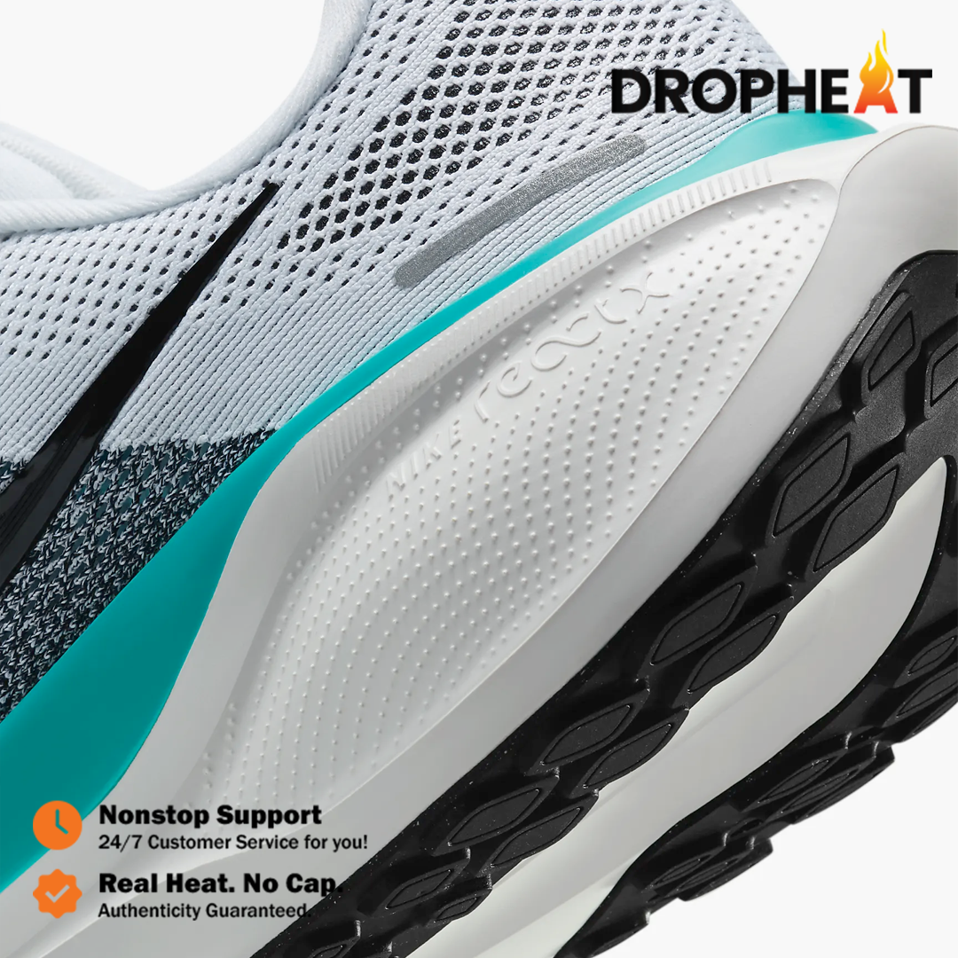 Sepatu Nike Air Zoom Pegasus 41 White Dusty Cactus Sneakers Authentic - Image 5