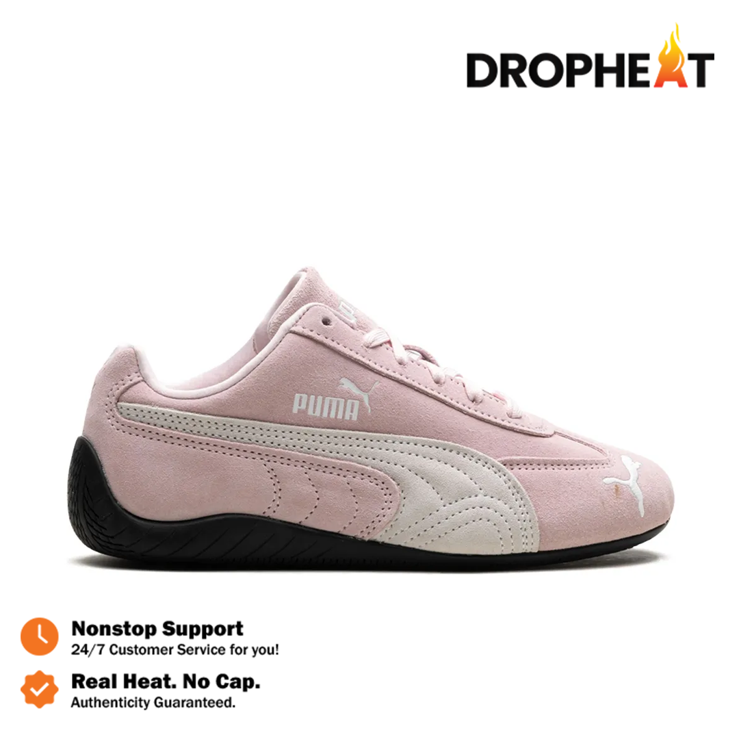 Sepatu Puma Speedcat OG White Pink Sneakers Authentic