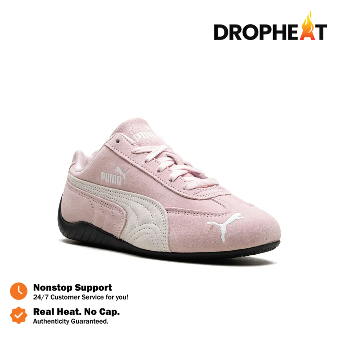 Sepatu Puma Speedcat OG White Pink Sneakers Authentic - Image 4