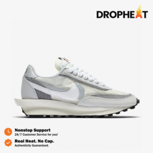 Sepatu Nike Sacai LD Waffle Summit White Grey Sneakers Authentic