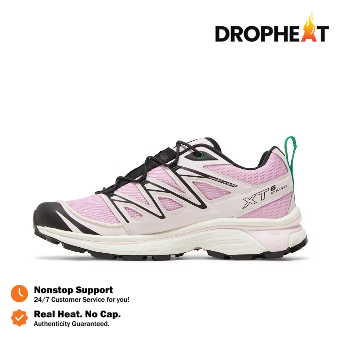 Sepatu Salomon XT6 XT-6 Pink White Sandy Liang Sneakers Authentic - Image 2