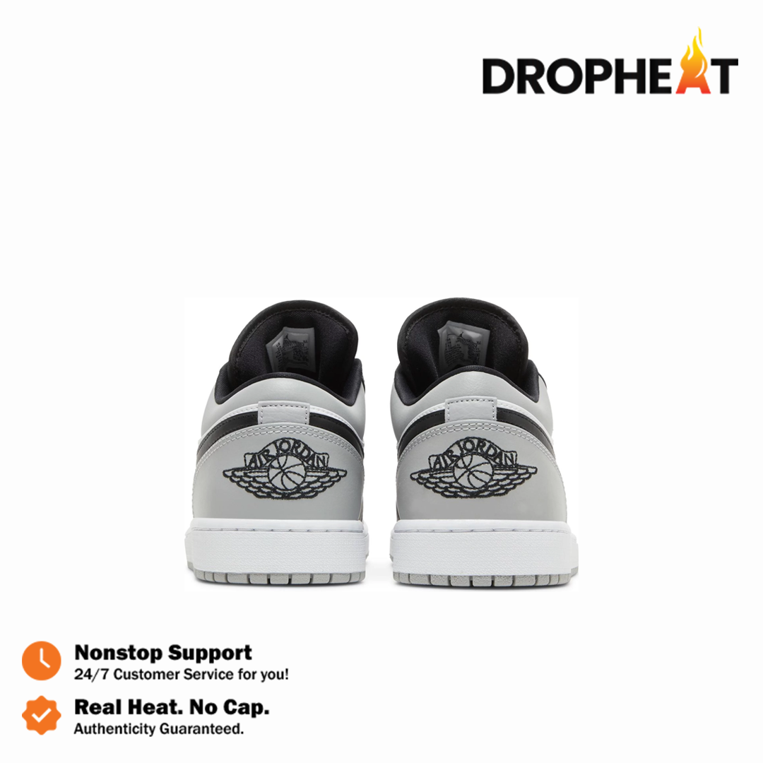 Nike Air Jordan 1 Low Shadow Toe Grey Atmosphere Grey Toe Authentic - Image 5