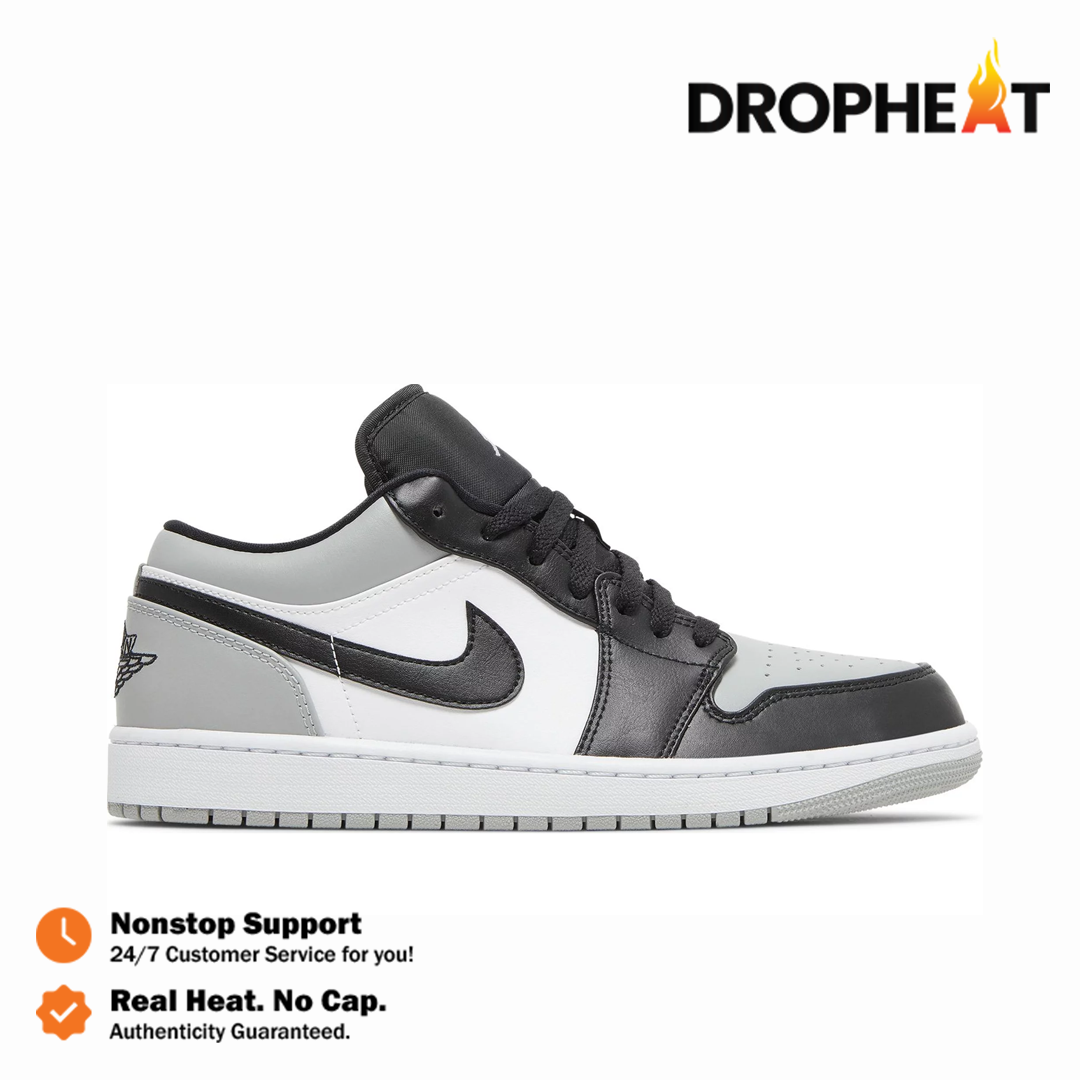 Nike Air Jordan 1 Low Shadow Toe Grey Atmosphere Grey Toe Authentic