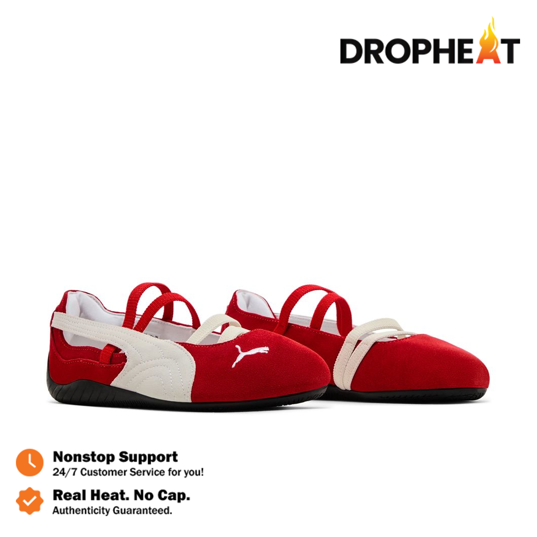 Sepatu Speedcat Ballet For All Time Red White Sneakers Authentic - Image 4