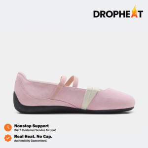 Sepatu Casual Speedcat Ballet White Pink White Sneakers Authentic