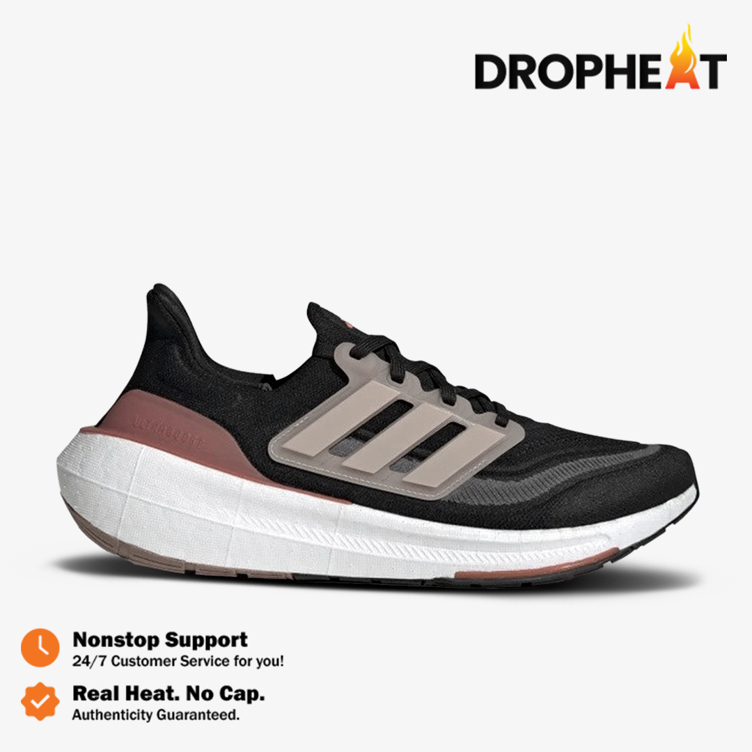 Adidas Ultraboost 23 2023 Light Coreblack Wonder Taupe Grey Six Authentic