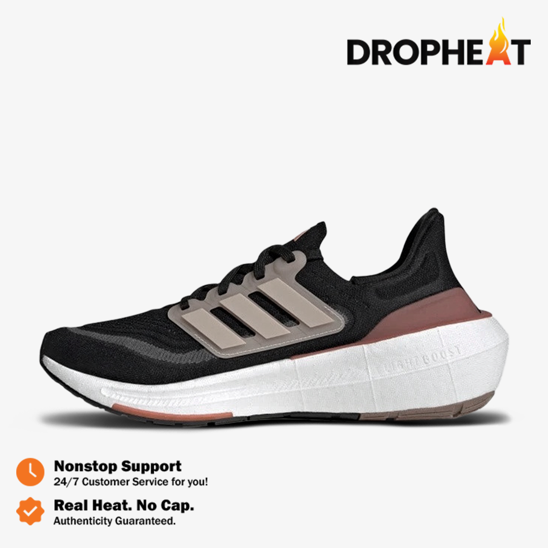 Adidas Ultraboost 23 2023 Light Coreblack Wonder Taupe Grey Six Authentic - Image 2