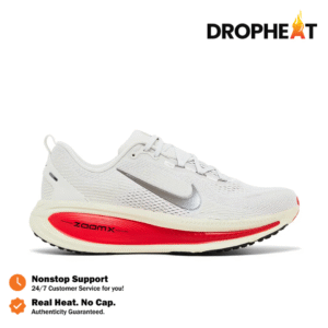 Sepatu Nike Vomero 18 Platinum Tint Siren Red White Red Sneakers Authentic