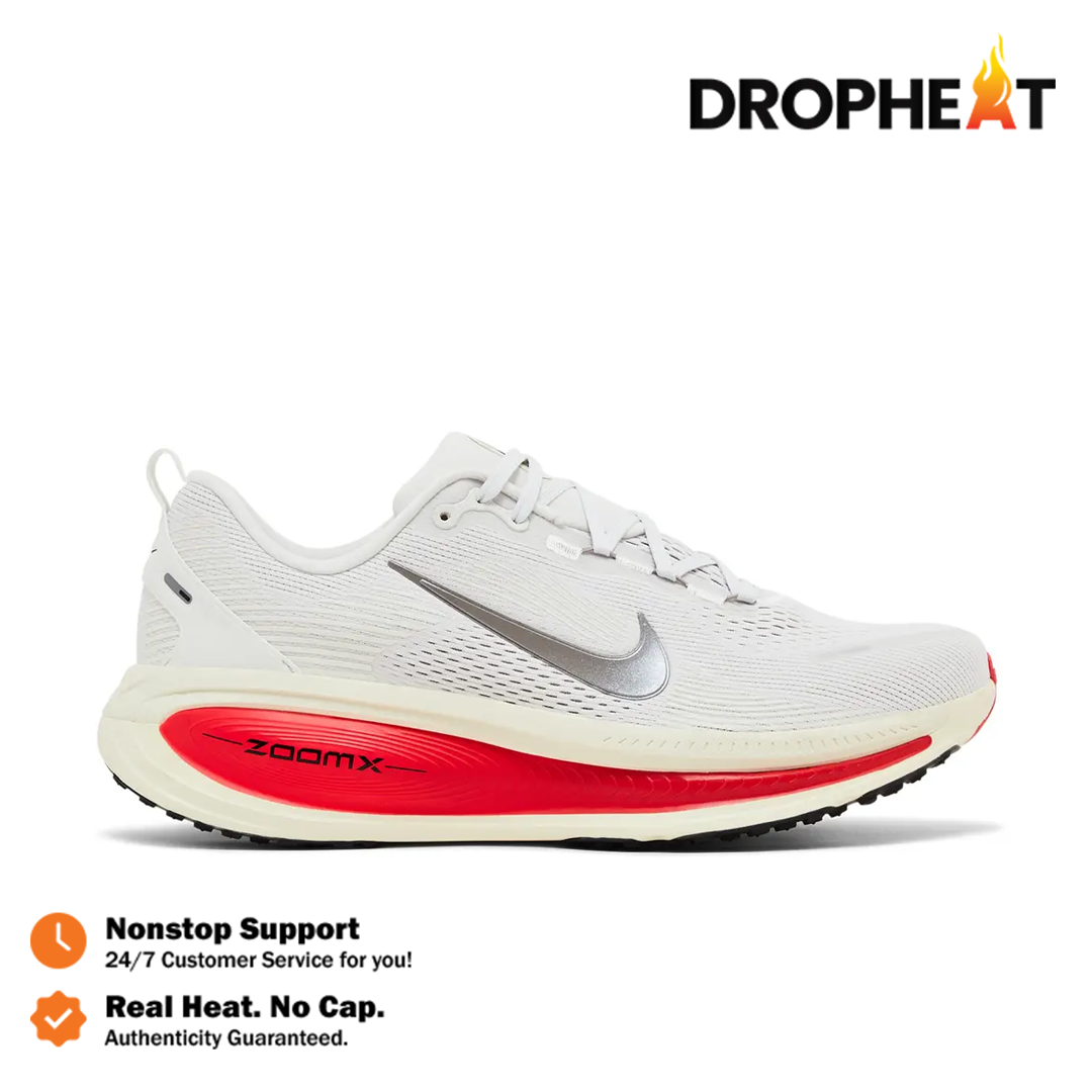 Sepatu Nike Vomero 18 Platinum Tint Siren Red White Red Sneakers Authentic