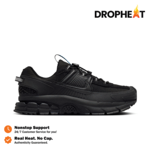 Sepatu Nike Zoom Vomero Roam Black Racer Blue Sneakers Authentic