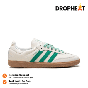 Sepatu Adidas Samba OG Off White Court Green Sneakers Authentic
