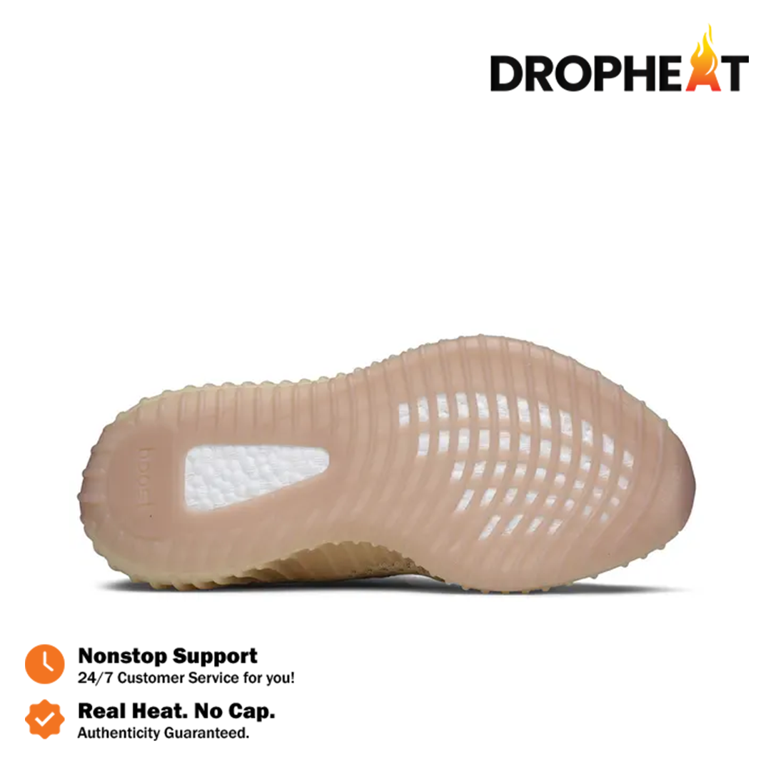 Sepatu Adidas Yeezy 350 Boost V2 Linen Cream Sneakers Authentic - Image 3