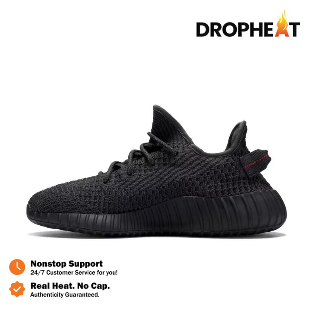 Adidas Yeezy Boost 350 V2 Black Static - Image 2