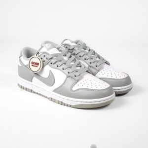 Sepatu Nike Dunk Low Grey FOG Grey White Sneakers Authentic