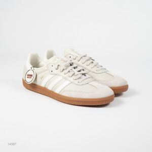 Sepatu Adidas Samba OG Aluminum Gum White Sneakers Authentic