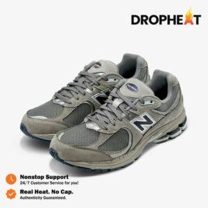 New Balance 2002 R Balance 2002R Light Grey Dark Grey Authentic