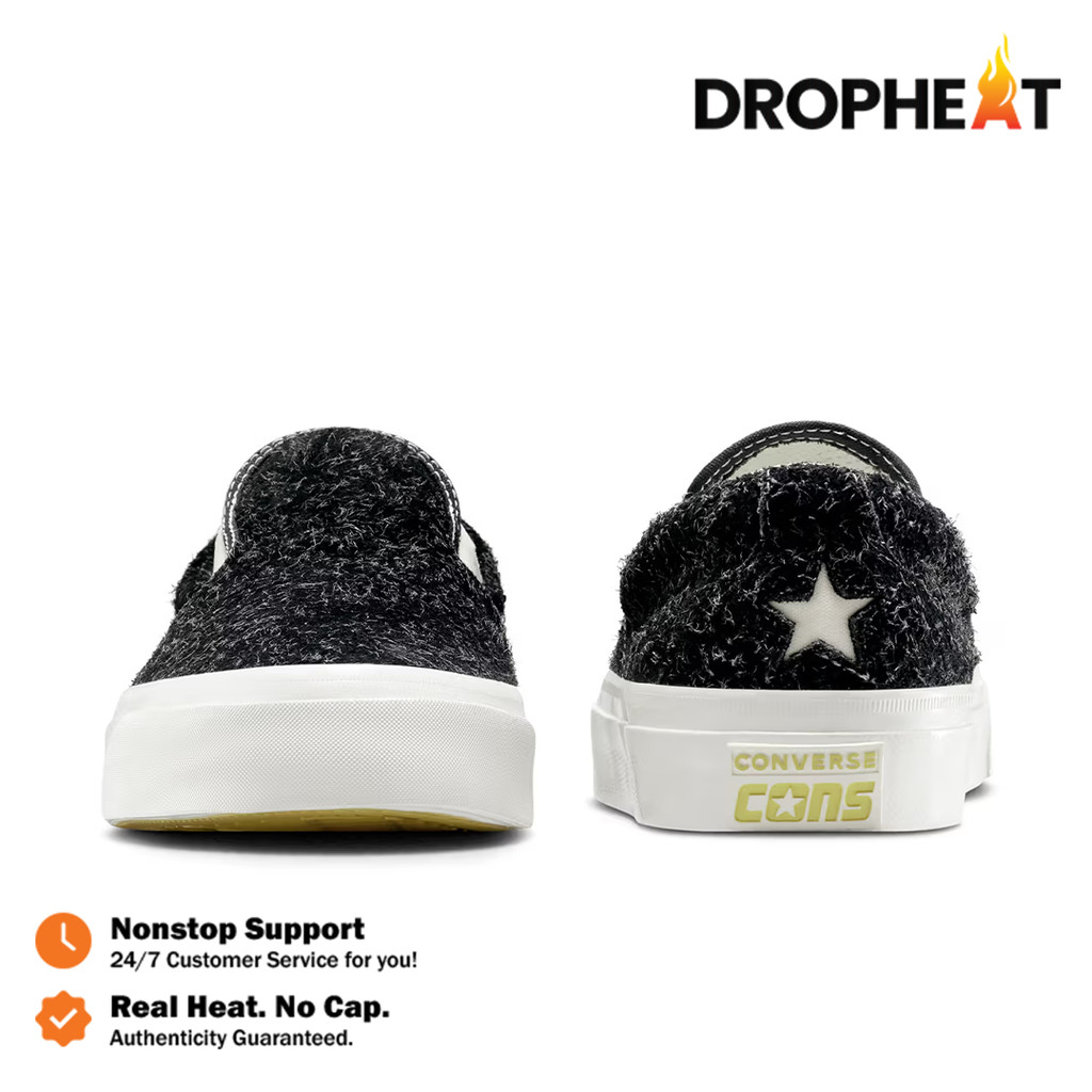 Sepatu Converse x GOLF Wang One Star Slip Pro Black Forget Me Not Sneakers Authentic - Image 4