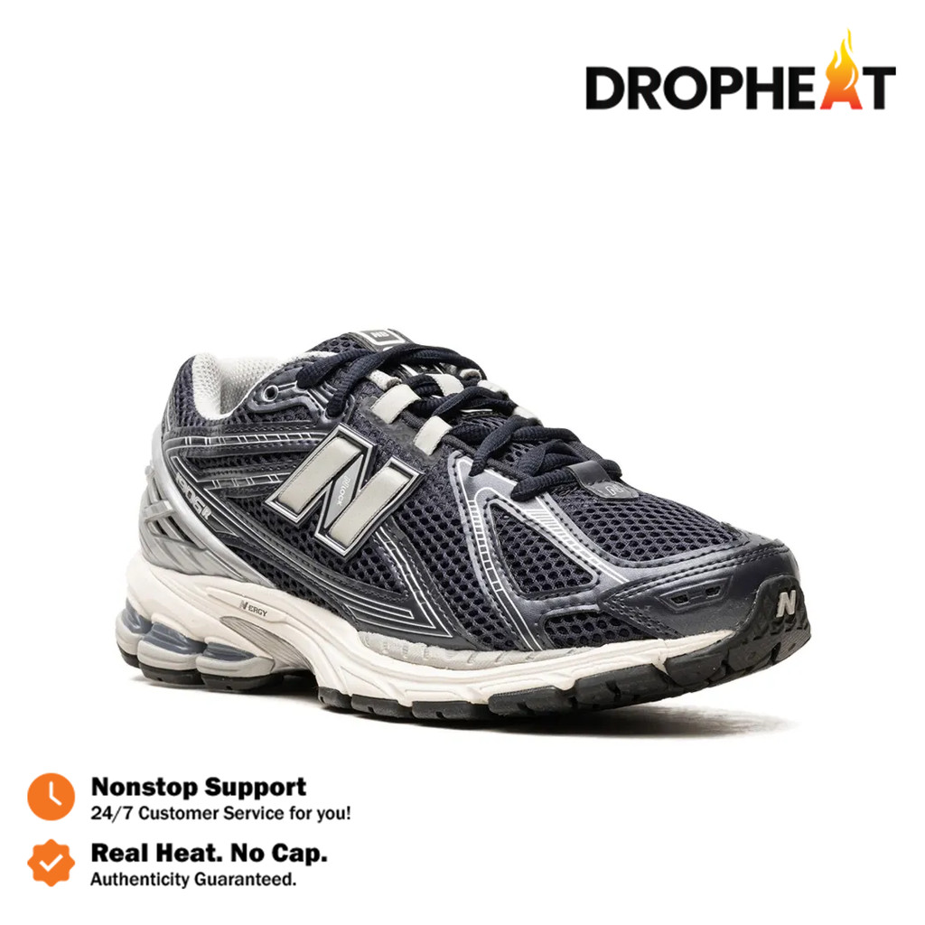Sepatu New Balance NB 1906R Eclipse Blue Navy Silver Sneakers Authentic - Image 2