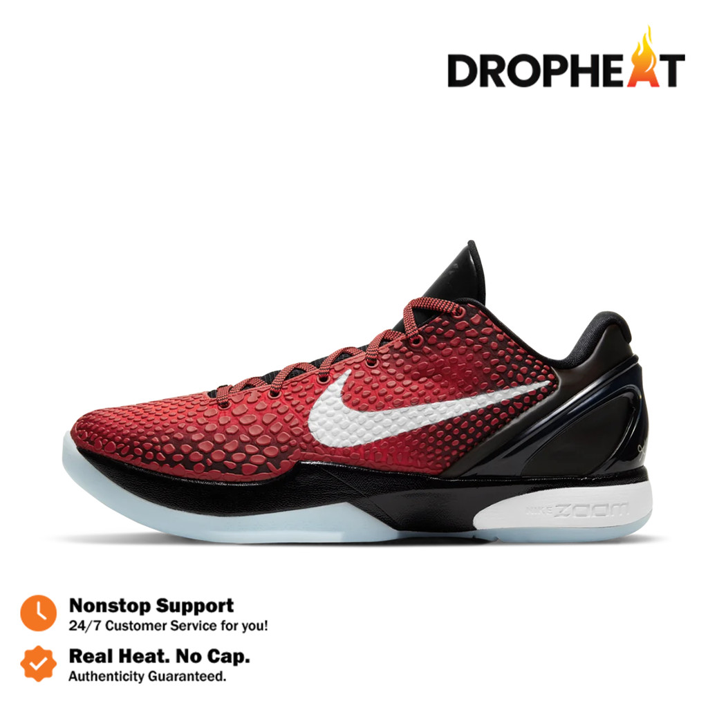 Sepatu Basket Nike Kobe 6 Protro All Star Allstar Challenge Red Authentic - Image 5