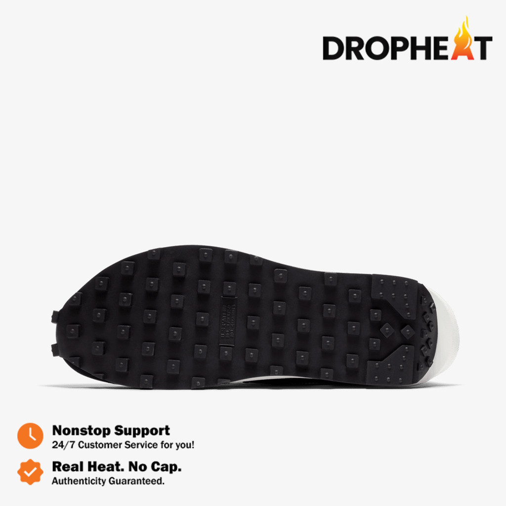 Sepatu Nike Sacai LD Waffle Undercover Black Grey White Sneakers Authentic - Image 3