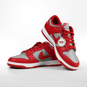 Nike Dunk Low Retro UNLV Varsity Red 2021 Red Grey Authentic