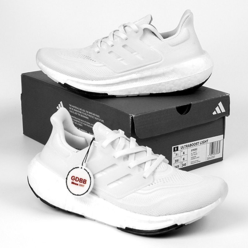 Adidas Ultraboost 23 2023 Light Cloudwhite Triplewhite Allwhite Authentic - Image 5