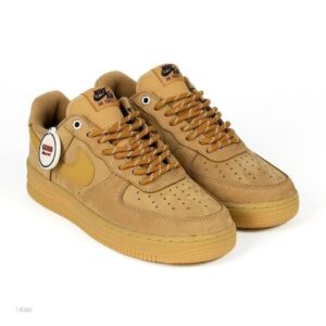 Nike Air Force 1 Low Flax Gum Light Brown Wheat Gum Authentic