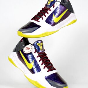 Sepatu Basket Nike Zoom Kobe 5 Protro Chaos Kobe V Purple Cyber Authentic