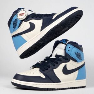 Nike Air Jordan 1 Retro High OG Obsidian Blue UNC Authentic