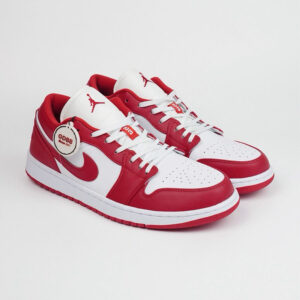 Nike Air Jordan 1 Low Gym Red White Red Authentic