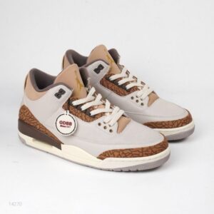 Nike Air Jordan 3 Retro Palomino Orewood Brown Cream Black Authentic