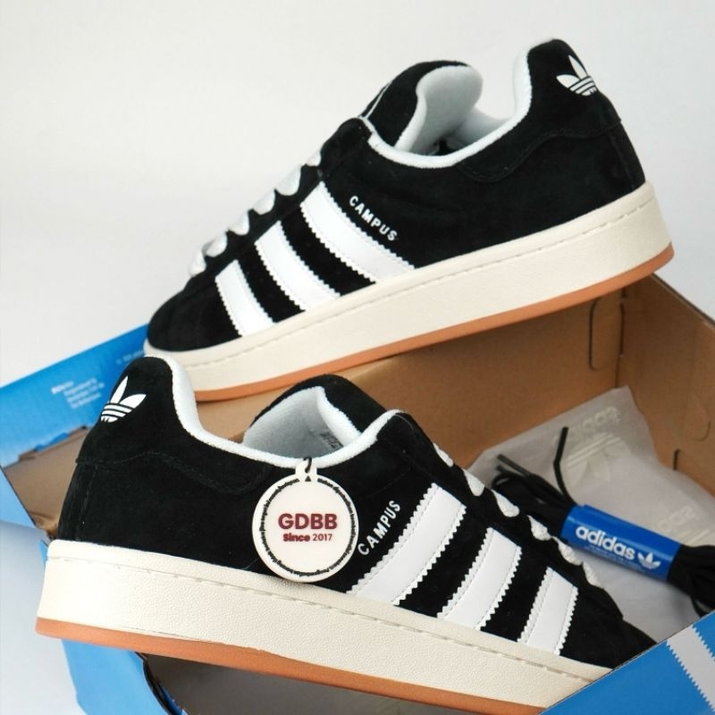 Adidas Campus 00s Black Cloudwhite Coreblack Gum Authentic - Image 5