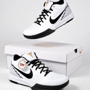 Nike Zoom Kobe 4 Protro Mambacita Gigi Bryant White Black Authentic