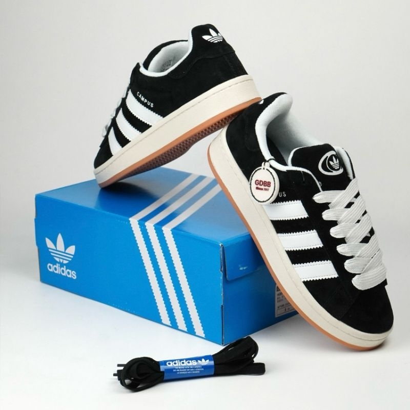 Adidas Campus 00s Black Cloudwhite Coreblack Gum Authentic - Image 2