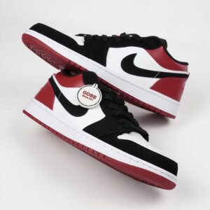 Air Jordan 1 Low Black Toe Authentic