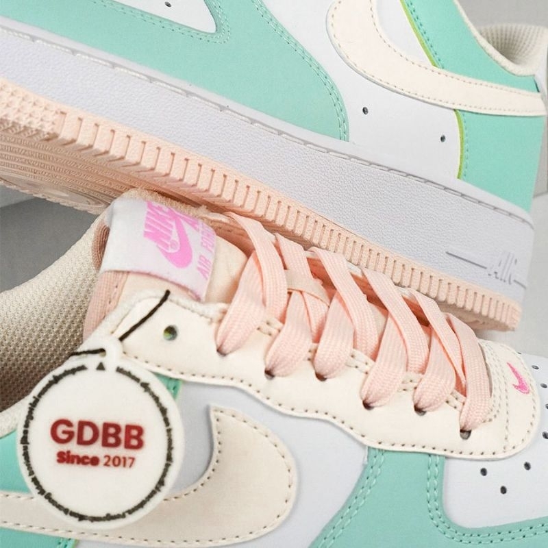 Nike Air Force 1 Emerald Rise Guava Ice Pink Spell Jade Ice Authentic - Image 3