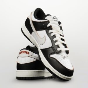 Nike SB Dunk Low HUF San Francisco Black White Grey Orange Authentic