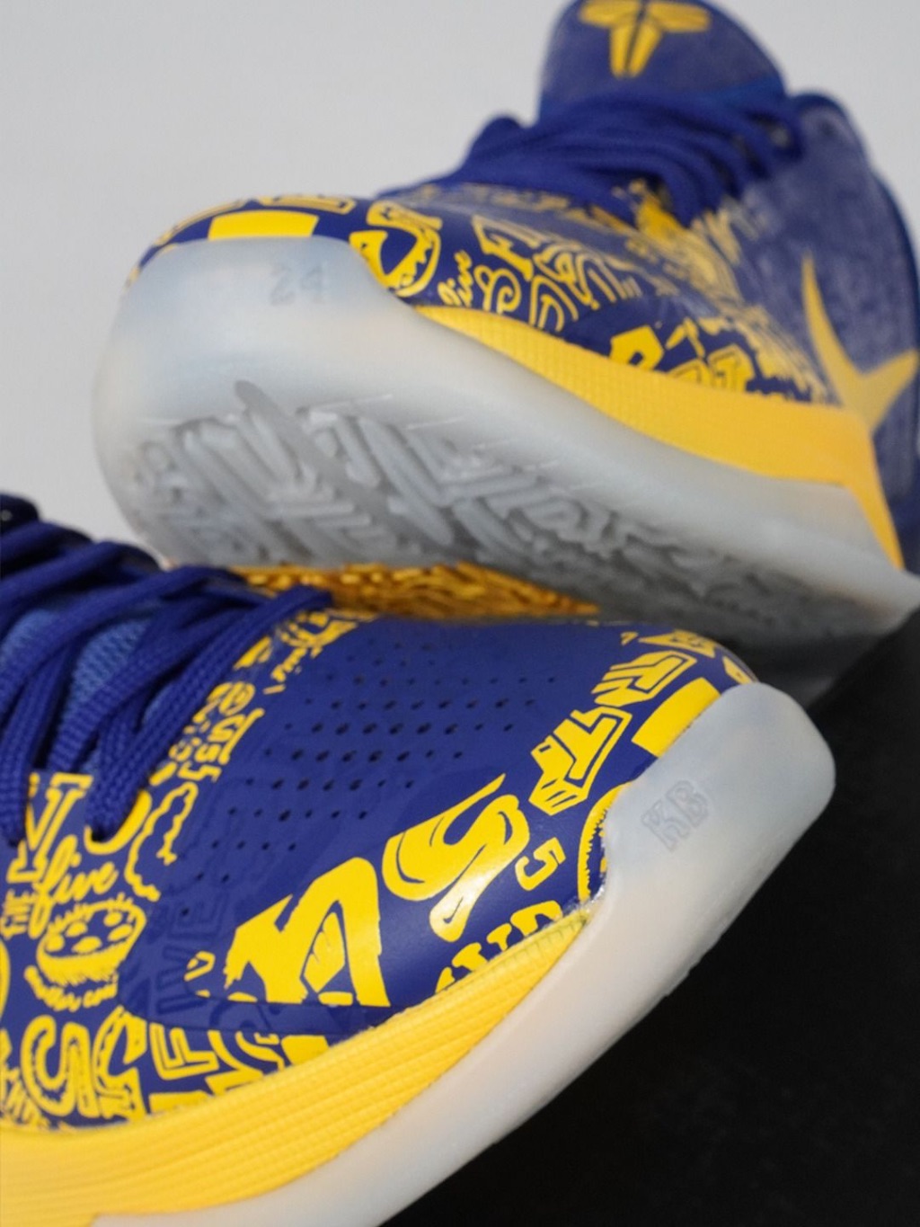 Nike Zoom Kobe 5 Protro 5 Rings Concord Midwest Gold Authentic - Image 3