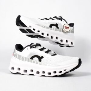 Sepatu Sneakers On Running Cloudmonster Undyed White On Cloudmonster