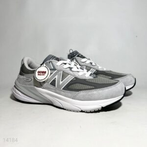 Sepatu New Balance 990V6 990 V6 Made in USA Grey White Authentic