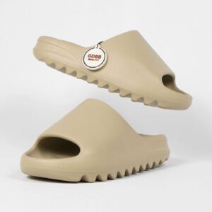 Yeezy Slide Desert Sand White Sand Slides