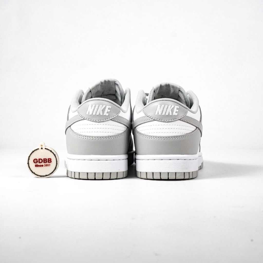 Sepatu Nike Dunk Low Grey FOG Grey White Sneakers Authentic - Image 3