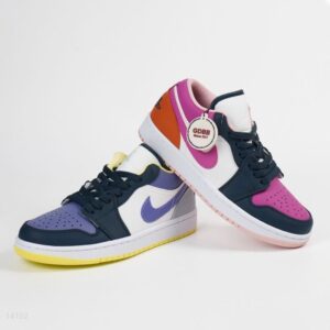 Nike Air Jordan 1 Low SE Mismatched Purple Magenta