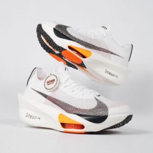Sepatu Running Nike Air Zoom Alphafly Next% 3 Prototype White Authentic Sneakers