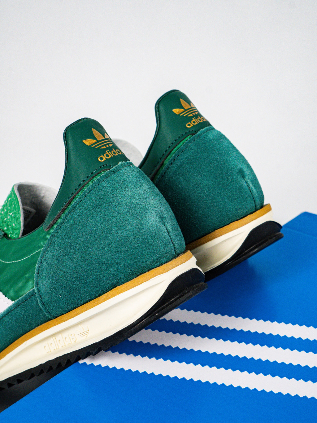 Sepatu Adidas SL 72 OG Collegiate Green Park Sneakers Authentic - Image 3