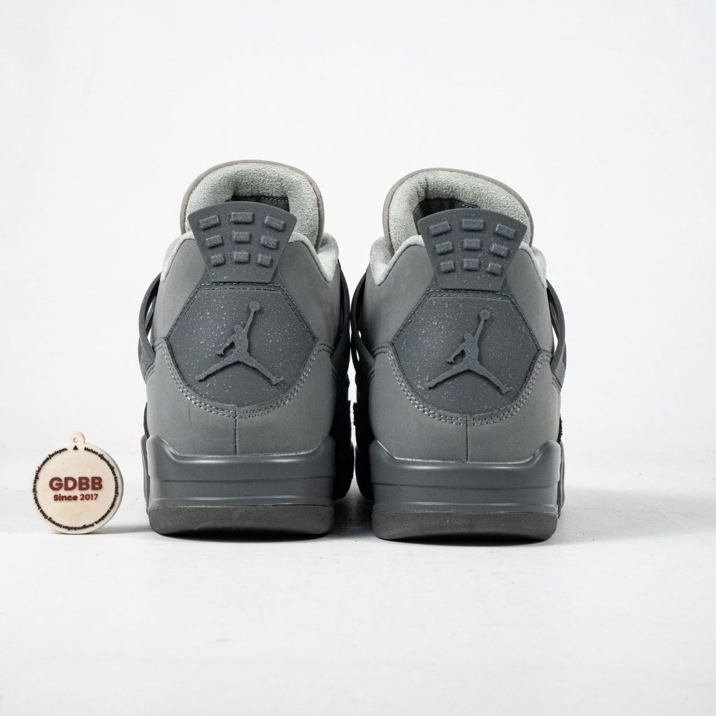 Sepatu Nike Air Jordan 4 SE Paris Olympics Wet Cement Grey Sneakers Authentic - Image 4