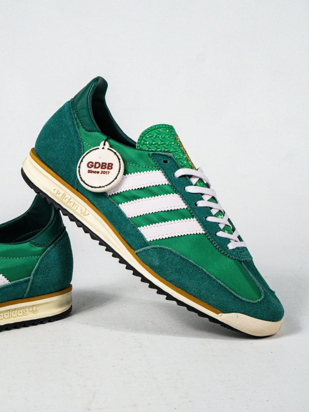 Sepatu Adidas SL 72 OG Collegiate Green Park Sneakers Authentic - Image 4