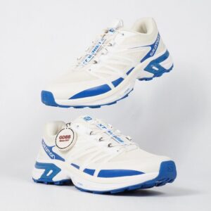 Sepatu Salomon JJJJound XT Wings 2 White Royal Lapis Blue Sneakers Authentic