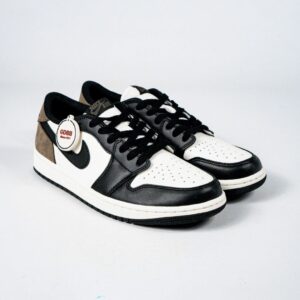 Sepatu Nike Air Jordan 1 Low OG Dark Mocha Brown Sneakers Authentic