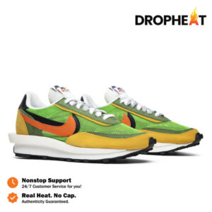 Sepatu Nike Sacai LD Waffle Undercover Green Gusto Sneakers Authentic